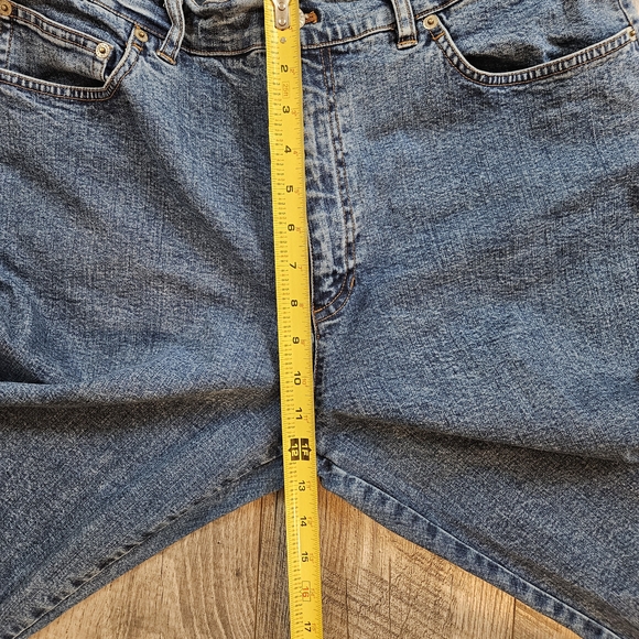 Ralph Lauren Classic Blue Denim Jeans Woman Size 14 - Picture 4 of 9